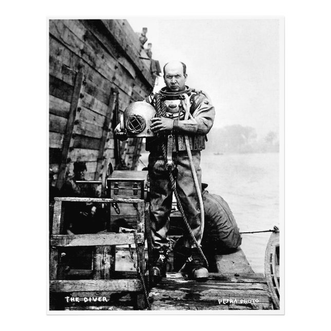 Louis Pesha Foto The Diving Vintage Great Seen (Vorne)