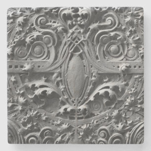Louis Sullivan Spandrelpaneel-Detail Steinuntersetzer