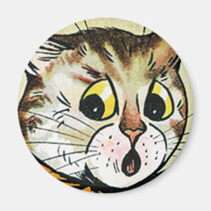 Louis Wain cat Magnet