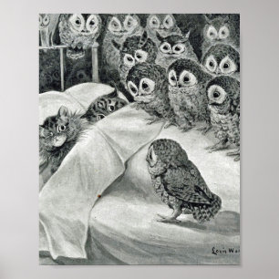 Louis Wain Cat Nightmare Poster
