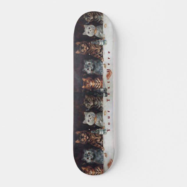 Louis Wain Cats Skateboard (Vorne)