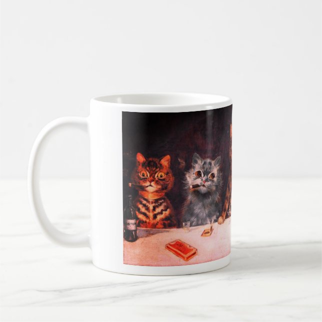Louis Wain Coffee Mug (Gauche)
