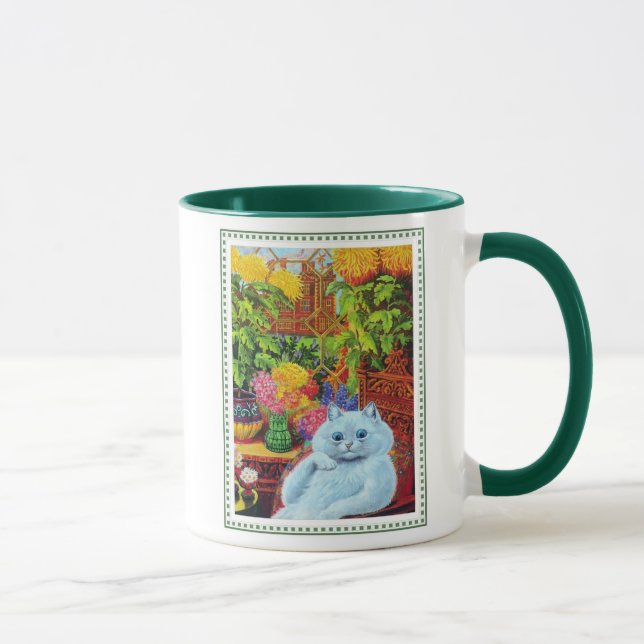 Louis Wain - die anthropomorphe Katze Tasse (Rechts)