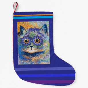 Louis Wain, Katze mit Gänseblumenaugen, Kleiner Weihnachtsstrumpf