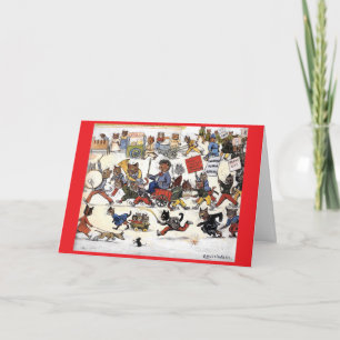 Louis Wain Katzen 1 Karte