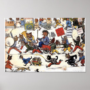 Louis Wain Katzen 2 Poster
