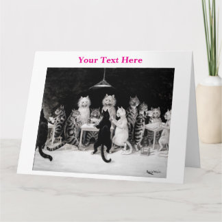 Louis Wain Katzen 3 Karte