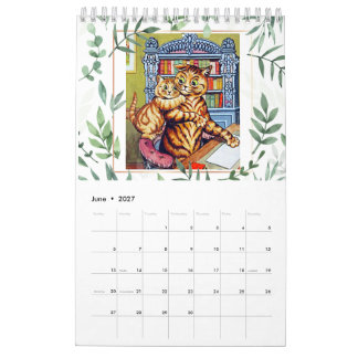 Louis Wain, Katzenmalerei-Kalender Kalender