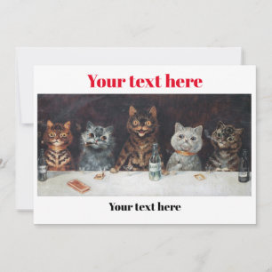 Louis Wain Poster Einladung