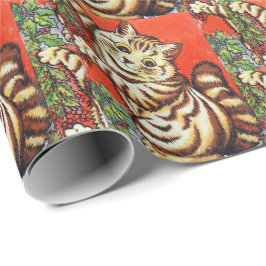 Louis Wain Weihnachtskatzendekoration Tree Geschenkpapier