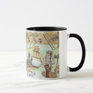 Louis Wan - Katzen-Gärtner Tasse