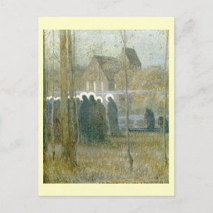 Louis Welden Hawkins, Verarbeitung von Soulen Postkarte