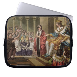 Louis XII (1462-1515) erklärte Vater des Peopl Laptopschutzhülle