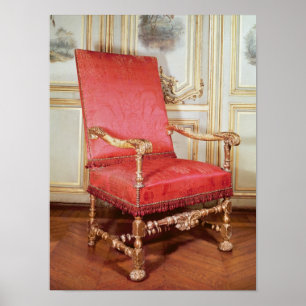 Louis XIII armchair Poster