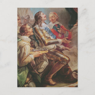 Louis XIII widmet der Kirche Notre-Dame Postkarte