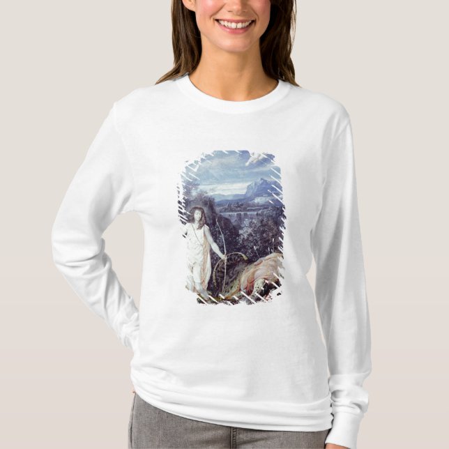 Louis XIV als Apollo, Slayer der Pythonschlange T-Shirt (Vorderseite)