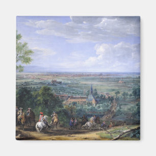 Louis XIV an der Belagerung von Lille Magnet