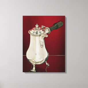 Louis XIV chocolatiere, 1686 Leinwanddruck