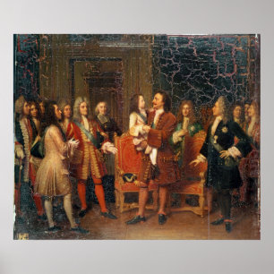 Louis XV BesuchsPeter I Poster