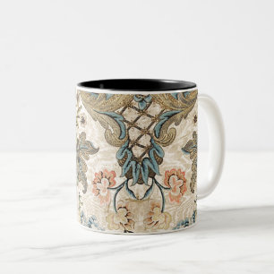 Louis XV Blumenmuster-Tassen Zweifarbige Tasse
