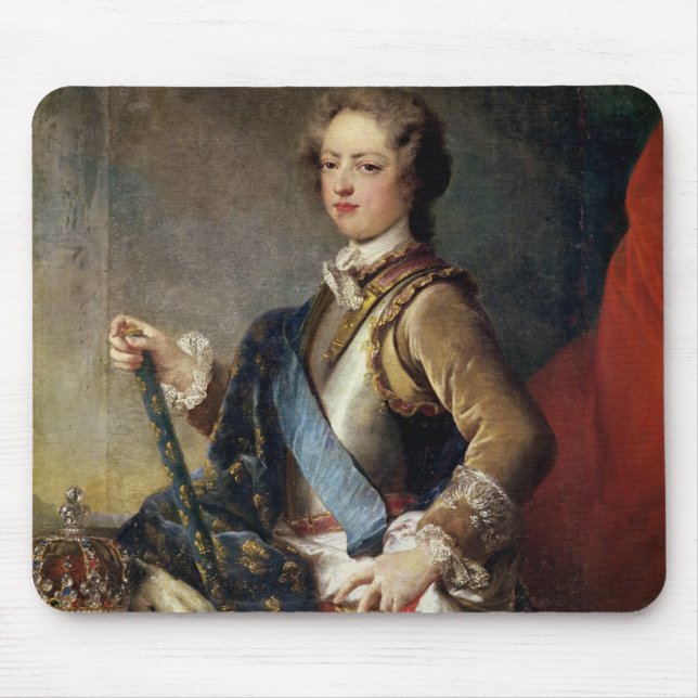 Louis XV gealterte 15, nach 1725 Mousepad (Vorne)