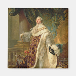 Louis XVI (1754-93) (Öl auf Leinwand) Magnet