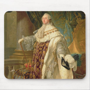 Louis XVI (1754-93) (Öl auf Leinwand) Mousepad