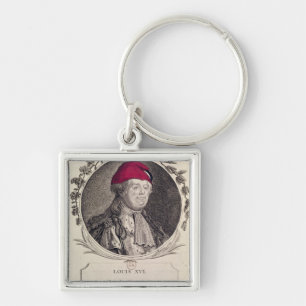 Louis XVI eine phrygian Mütze tragend Schlüsselanhänger