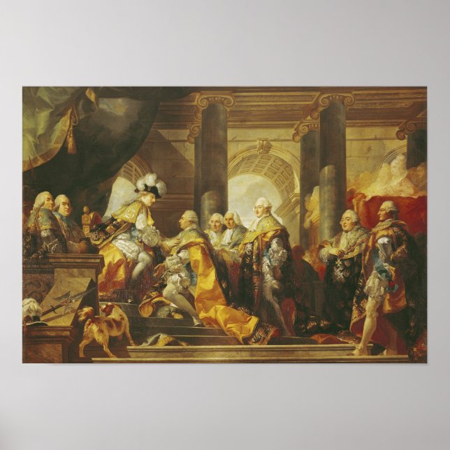 Louis XVI King of France Poster (Vorne)