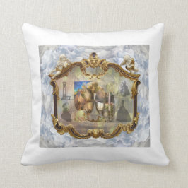 Louis XVI & Marie Antoinette Bedeckter Spiegel 2 Kissen