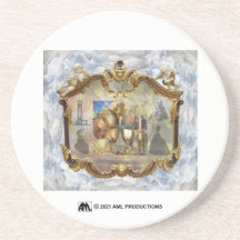 Louis XVI & Marie Antoinette Clouded Mirror 2