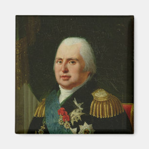 Louis XVIII nach 1815 Magnet