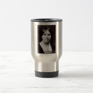 Louisa May Alcott 2 Flints Liebeszitate-Karten & G Reisebecher