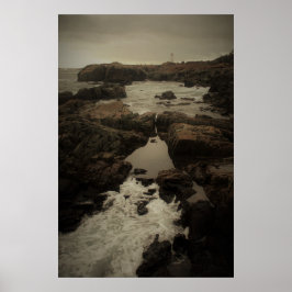 Louisbourg Leuchtturm Poster
