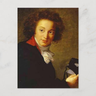 Louise Elisabeth Brun- Count Grigory Ivanovich Postkarte