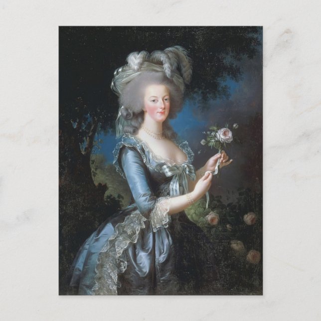 Louise Elisabeth - Königin Marie Antoinette, Frank Postkarte (Vorderseite)