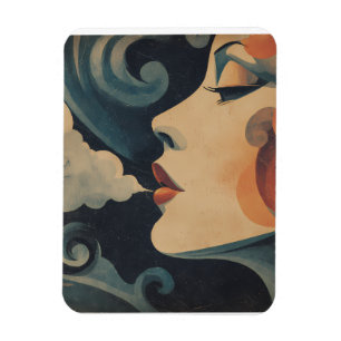 Louise flexibler Magnet