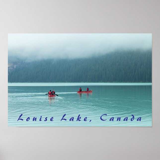 Louise Lake, Kanada Poster (Vorne)