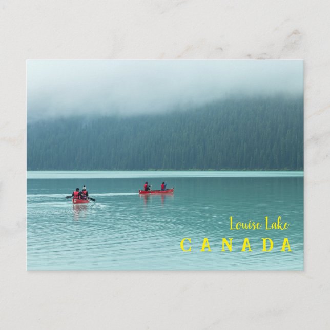 Louise Lake, Kanada Postkarte (Vorderseite)