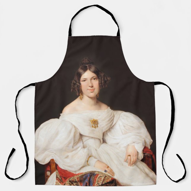 Louise Mayer Ferdinand Waldmueller  Schürze (Vorderseite)