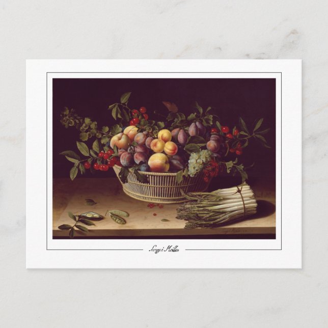 Louise Moillon #5 - Fine Art Postcard Postkarte (Vorderseite)