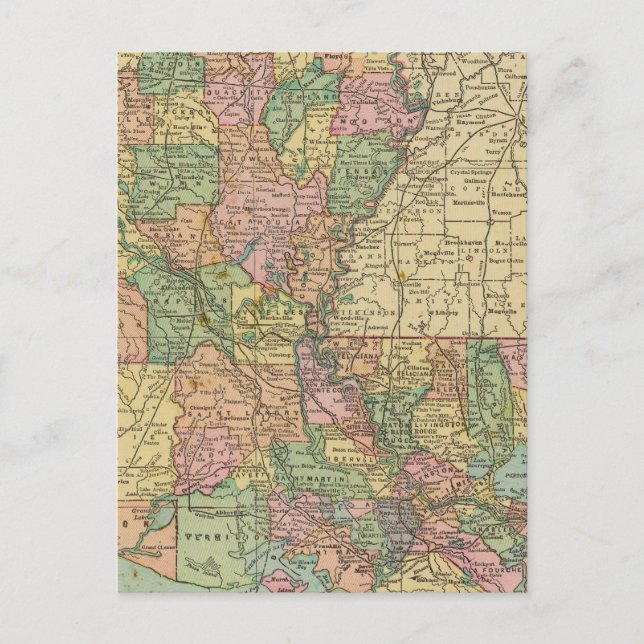 Louisiana 10 postkarte (Vorderseite)