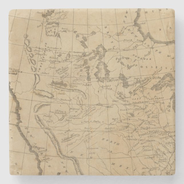 Louisiana 12 steinuntersetzer (Vorderseite)