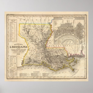 Louisiana 4 poster