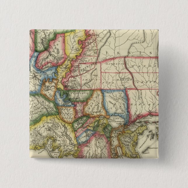 Louisiana 7 button (Vorderseite)