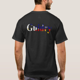 Louisiana Acadian Flag Guidry Cajun Pride Herz T-Shirt