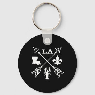 Louisiana Arrow T Shirt New Orleans Mardi Gras Schlüsselanhänger