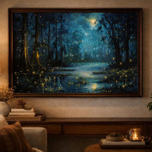 Louisiana Bayou 36x24 Acryl-Wandkunst