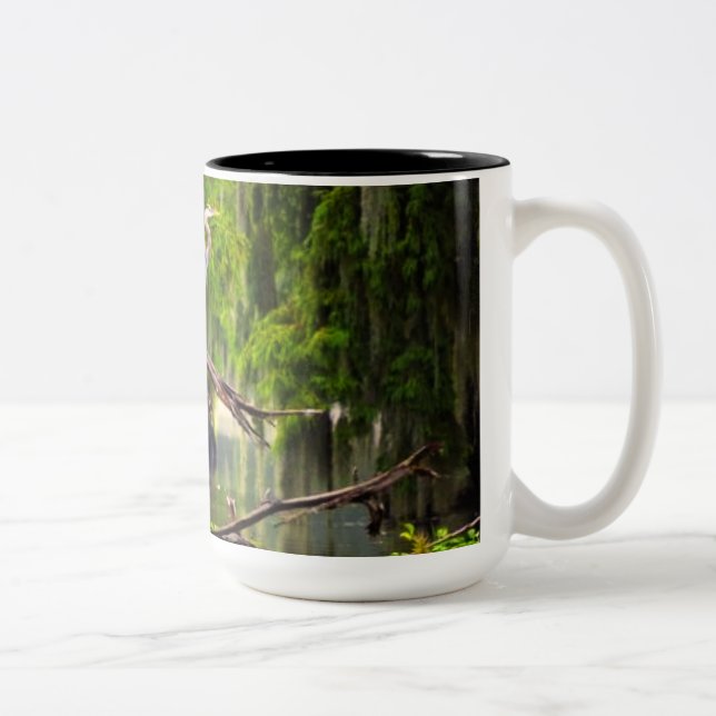 Louisiana Bayou Zweifarbige Tasse (Rechts)