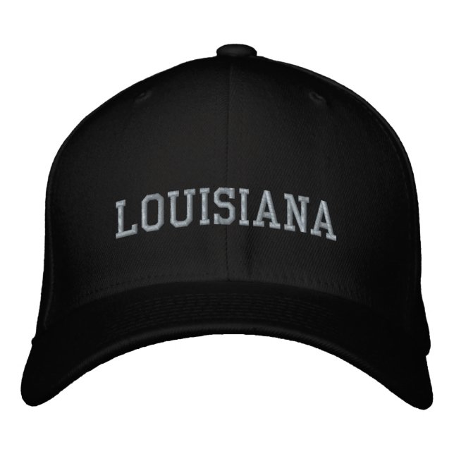 Louisiana Bestickte Baseballkappe (Vorderseite)